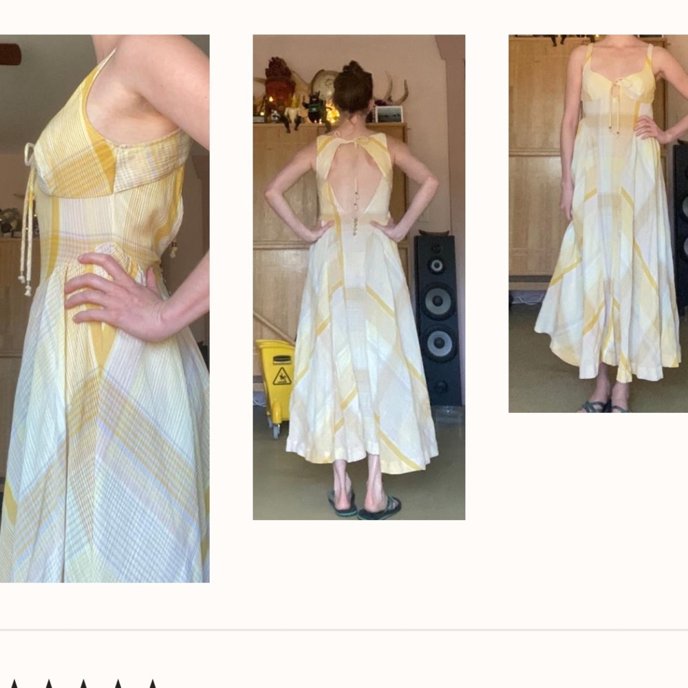 Free People all tied up midi dress